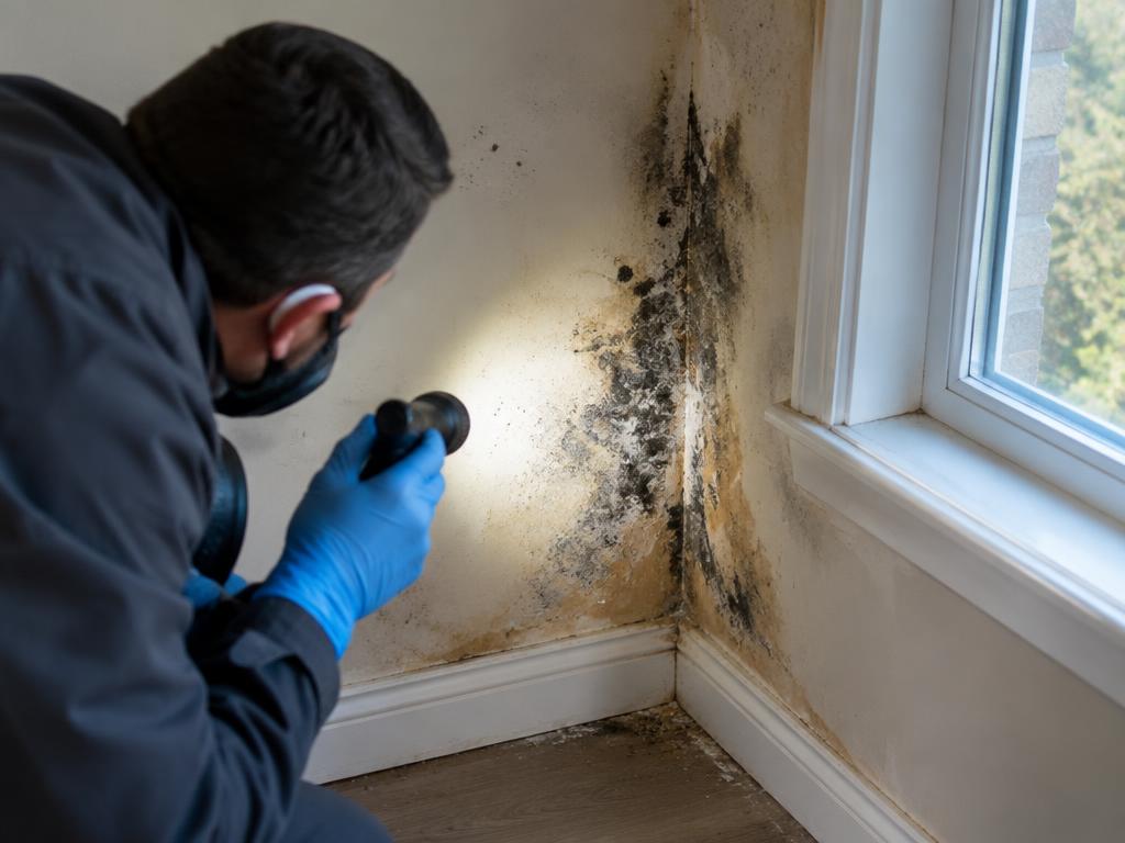 Locating the moisture source behind mold growth